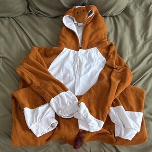 Brown and White Animal Onesie